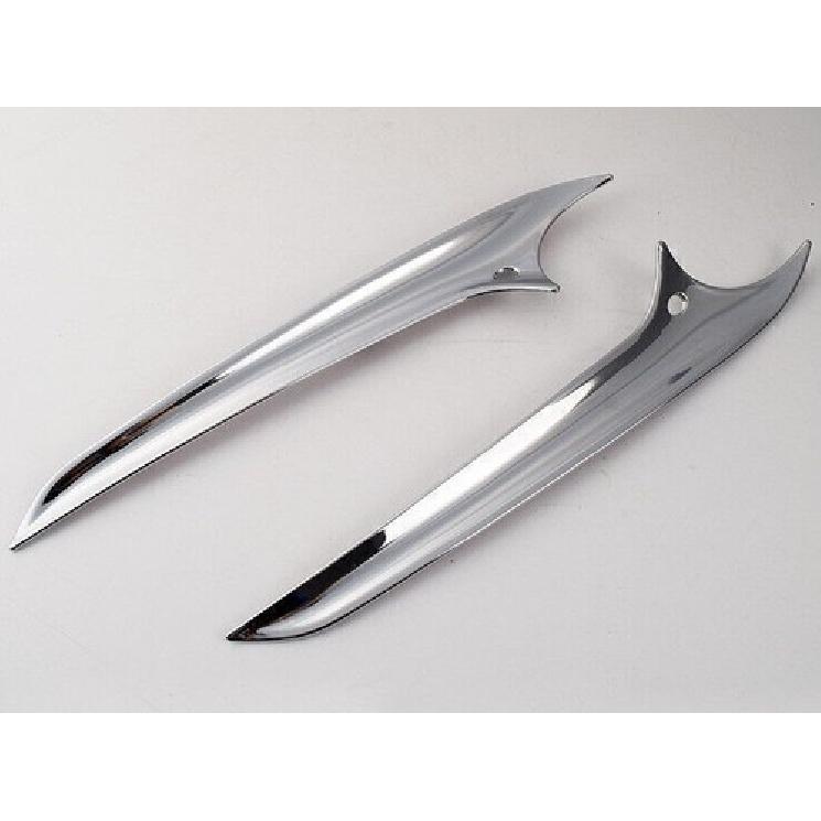 Для Hyundai Elantra 2017-2018 Глянцевая Хромированная Накладка-молдинг на Веко Передней Противотуманной Фары