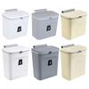 Fr 7/9L Kitchen Waste Bin Garbage Can Wall Mounted with Sliding Lid for Under Si