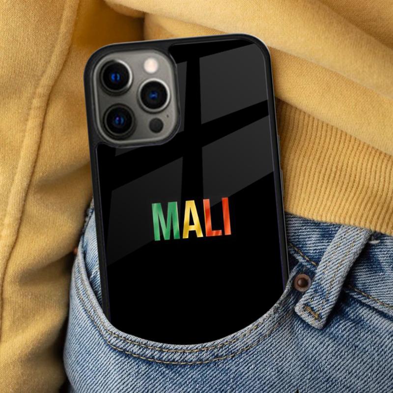 Мягкий чехол для телефона с флагом Мали для iPhone 17 Air 16e Pro max 15 Pro 13 14 Plus 11 12 MagSafe Магнитный Coque