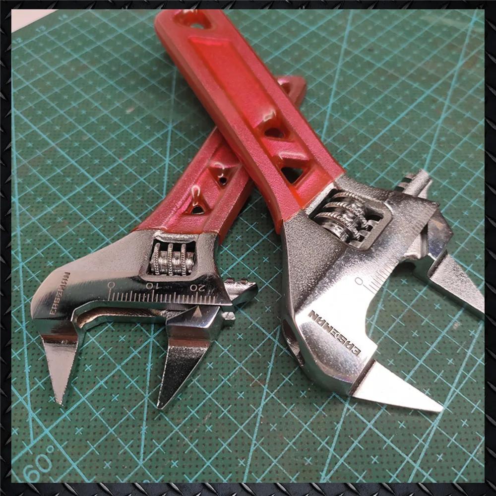 3 мм Ультратонкий Регулируемый Гаечный Ключ Сантехнические Автомобильные Инструменты для Механика Монтажника Электрика Ручные Инструменты Мини Ванная Комната Ключ 2025