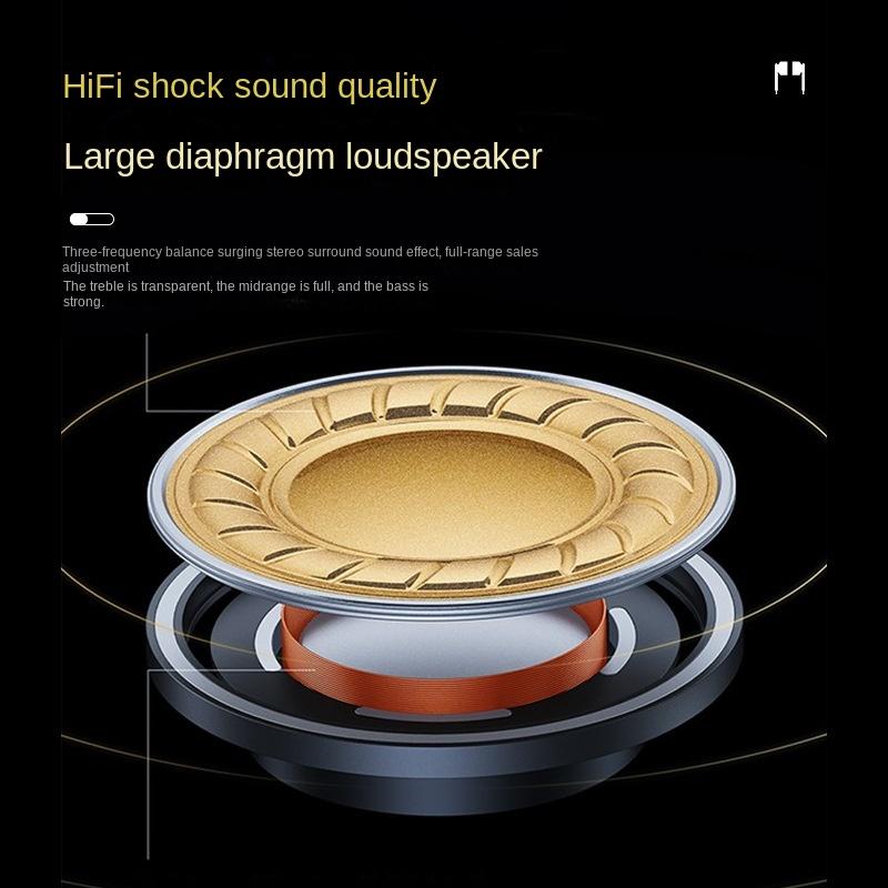 Wireless Bluetooth Headset TWS Large Screen Large -scale In-ear Sports Bluetooth Headset