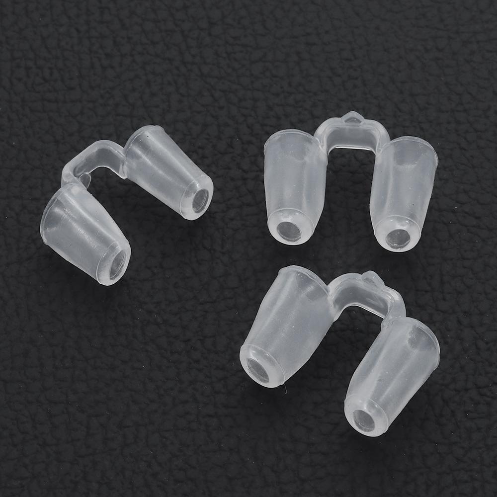 Rhinoplasty Nostril Support Shaping Clear Crooked Nose Correction Fixator Silica Gel Nose Clip