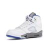 Air Jordan 5 Retro GS Stealth 2.0 Kids Sneakers White Black Hyper-Royal 440888-140