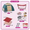 Takara Tomy Exciting Overnight Camping Pretend Play Toy 3 and Licca-chan Dress-Up (Ages up)