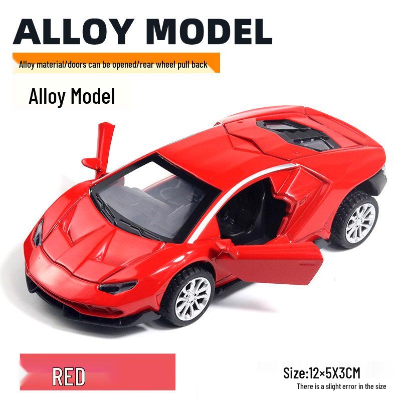1:Модель спортивного автомобиля из сплава 36 для детей - Подарок-фигурка для девочки