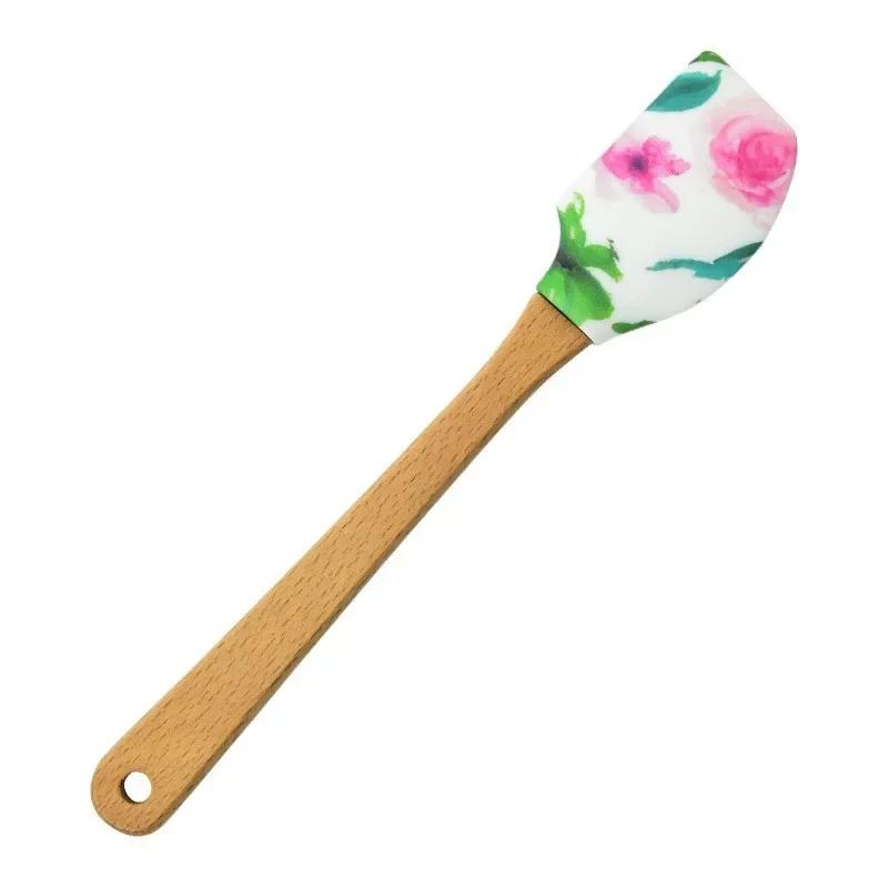 Mini Silicone Spatula Cake Cream Spatula Split Butter Spatula Cake Decoration Tool Baking Accessories Kitchen Cooking Tool