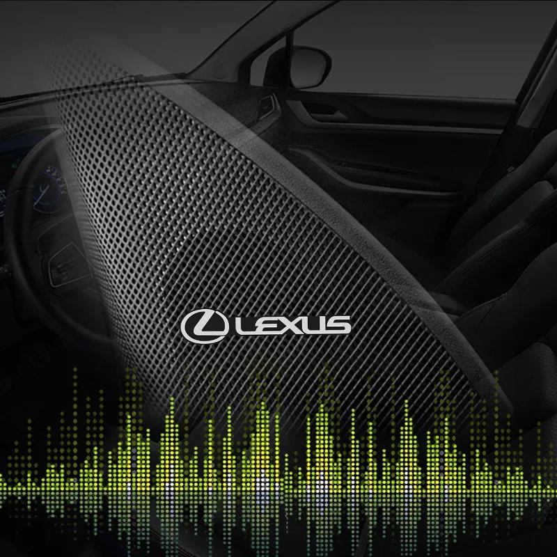 Декоративная наклейка на автомобильное аудио 3D алюминиевая эмблема для Lexus RX330 IS250 Ct200h ES300h RX350 IS300h NX300h RX400h ES350 GS300