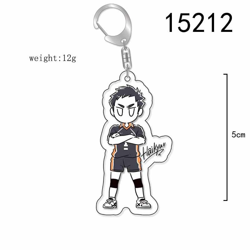 Аниме Shoyo Hinata Tobio Kageyama Daichi Sawamura Sugawara брелок для косплея, аксессуары, брелоки, подвеска, реквизит, рождественский подарок
