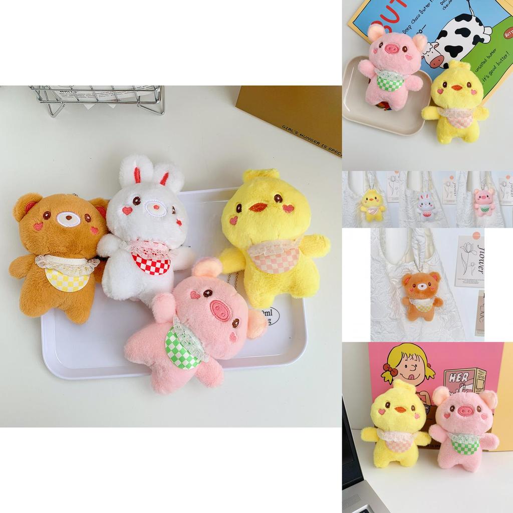 Очаровательный плюшевый брелок-мишка, креативная мягкая игрушка, идеально подходит для детей и взрослых