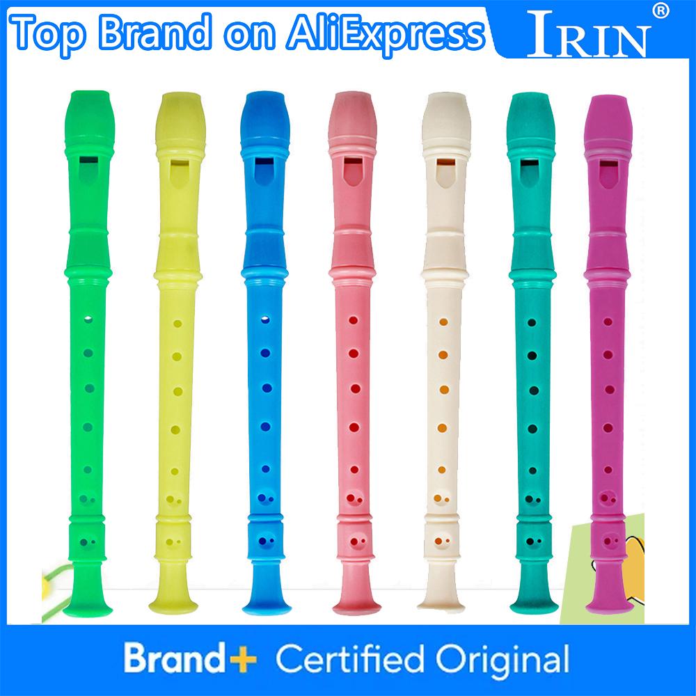 IRIN 8 Hole Clarinet Long Flute J32 ABS Vertical Flute Musical Instrument Early Enlightenment Education Instrument Accessories