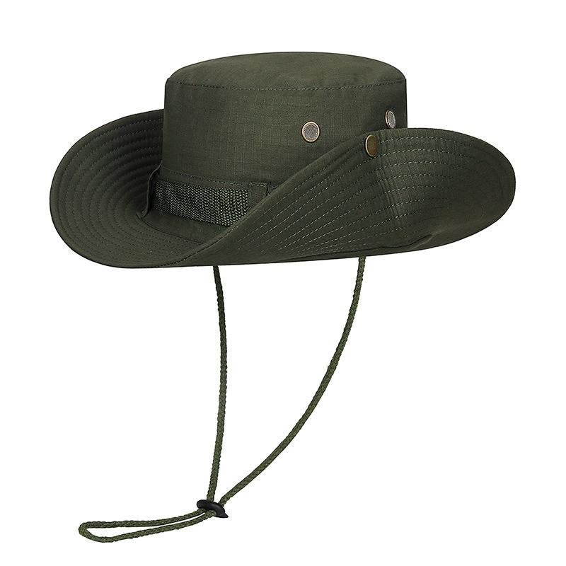 Женская рыболовная шляпа с завязками и большими карнизами, для походов, защиты от солнца, для отдыха, в стиле вестерн, для альпинизма, для рыбалки, из чистого хлопка
