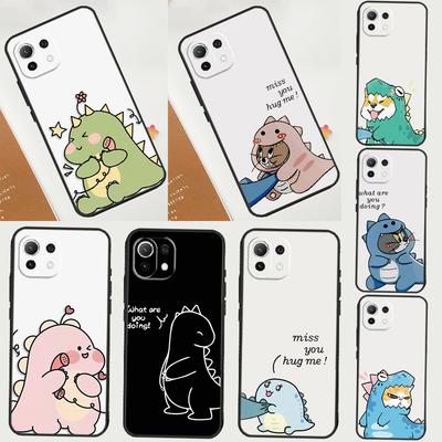 Парный милый чехол с динозаврами Для POCO F5 X3 X5 Pro X4 F4 GT C40 M5s F3 Чехол Для Xiaomi 13 12 Lite 12T 11T Pro 12X