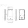 HIKVISION Face Recognition Time Attendance and Access Control Terminal CN plug (adapter included)