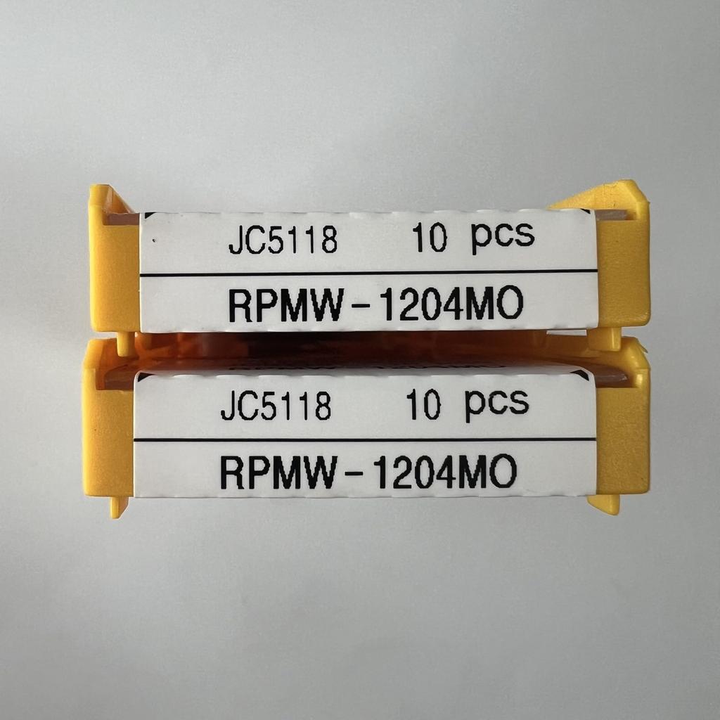 RPMW-1204MO JC5118 / Industrial Indexable Carbide Inserts 10 Pcs