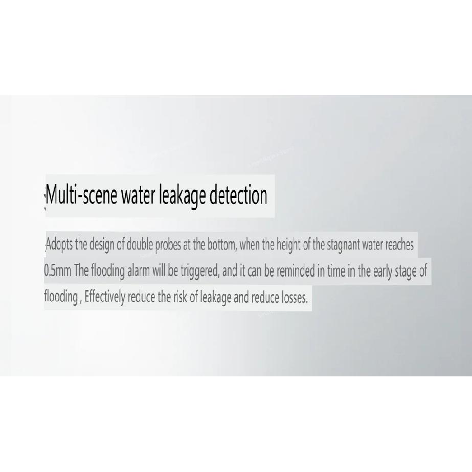 XIAOMI Water Leak Sensor 2 Bluetooth Water Immersion Detector Soaking Sensor Sound and Light Alarm Remote Control With Mi Home