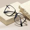 2Pcs Fashion Ladies Myopia Glasses Computer  Eyewear Luxury Men Women Unisex Anti-Blue Light Eyeglasses