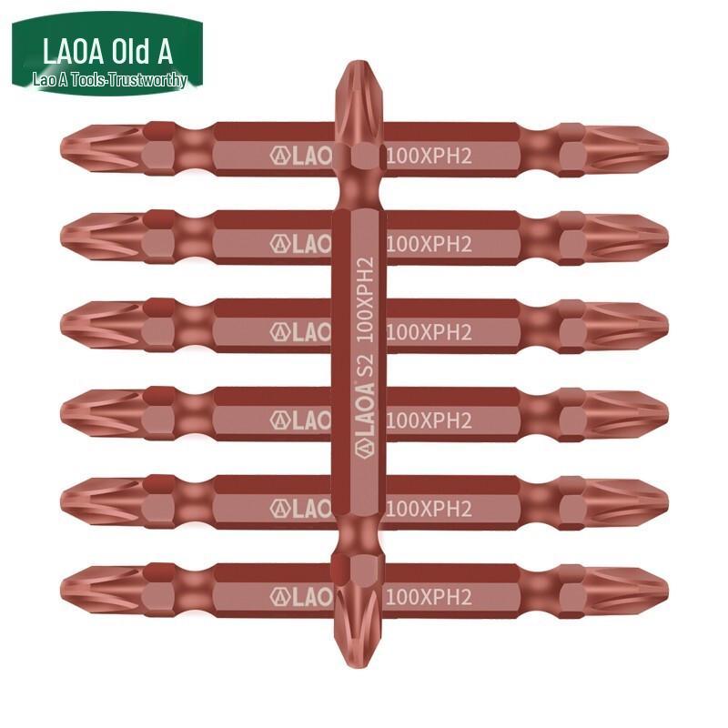 Магнитные биты для крестовой отвертки LAOA с двойным наконечником