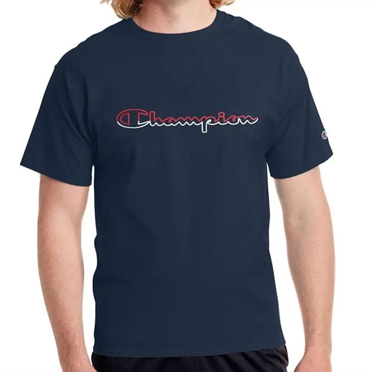Champion T-Shirts Unisex Crew Neck Moderate Straight Fit (Unisex) T-Shirts GT23H Y08126 031