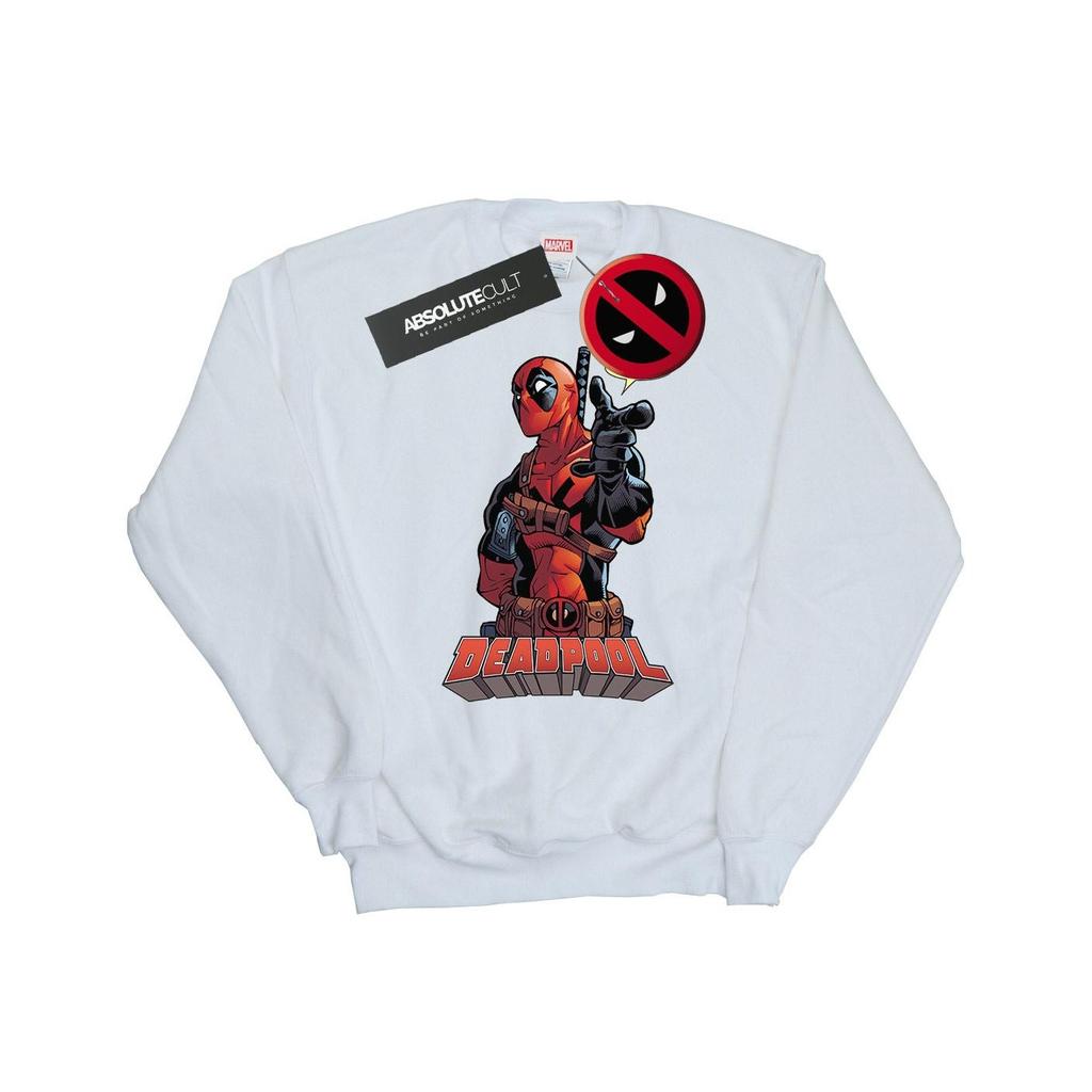 Deadpool Mens Hey You Cotton Sweatshirt