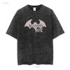 Mourning Noise Black T Shirt vintage Washed Stretched Slightly Stylish streetwear Casual designer clothes Comfortable fashion