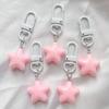 Stars Yellow Pink Stars Keychain Chubby Chubby Milk Yellow Star Keychain   Girls Gifts