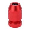 Adjustable Drill Stop Collar Aluminum Alloy Red Anti Slip Nylon Inner Ring Drill Stop Collar for