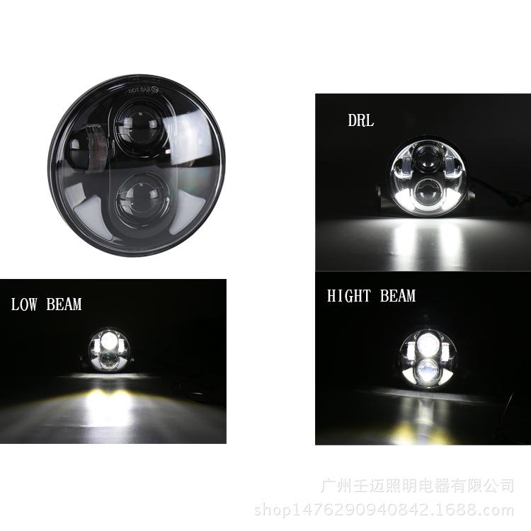 5.75" 40W Супер яркая фара для Harley - Европейская/Американская модифицированная фара для мотоцикла