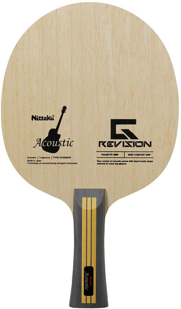Nittaku Table Tennis Shakehand Racket Acoustic G-Revision FL NE6202