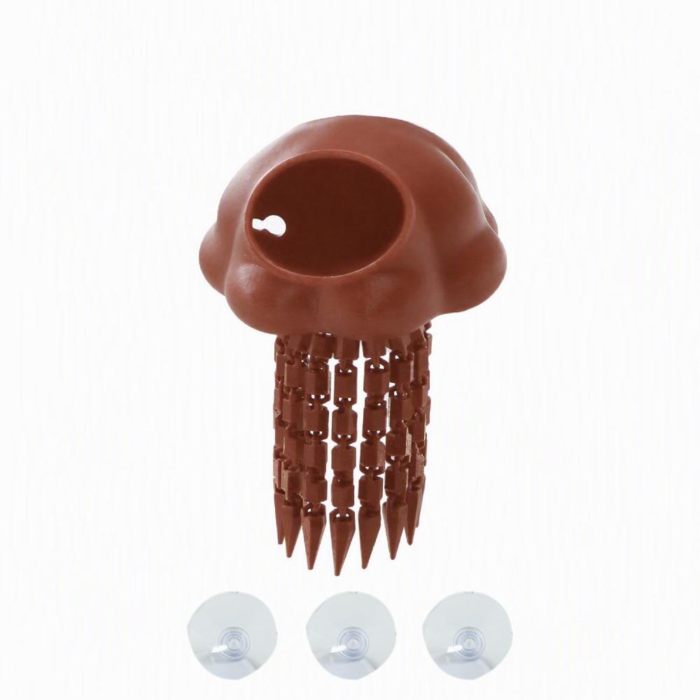 Jellyfish Shape Aquarium Hideout Cave 3D Printed Fish Tank Hiding Cave Betta Fish