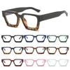 Men Women Square Small Anti-blue Light Glasses Computer Glasses Eyewear Reading Glasses