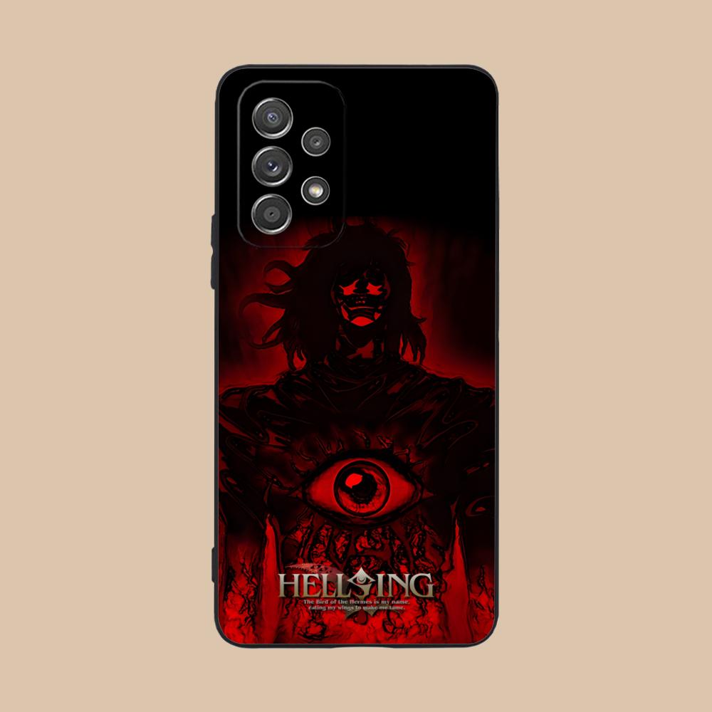 Чехол для мобильного телефона Alucard Hellsing для Samsung Galaxy M55 54 42 35 34 33 32 23 22 15 14 13 12 F55 5G Цветная печать Мобильные телефоны