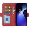 For OnePlus Nord CE4 Lite 5G/Oppo K12x 5G (China) Phone Case Calf Texture Leather Stand Wallet Cover
