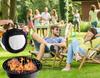 Grill Ogrodowy Mały Przenośny Węglowy Turystyczny Bbq Z Rusztem Torba