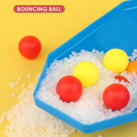 Детская прыгающая настольная игра для всей семьи, для взрослых, для детей, с мячом, для нескольких игроков, интерактивная четырехлинейная красочная настольная игра с мячом