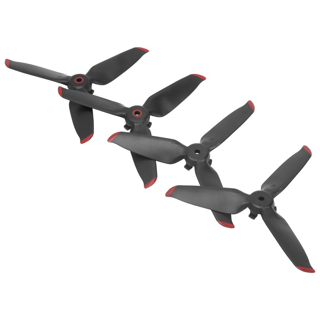 2Pair RC Drone Propellers 3 Blades Quick Release Propellers Replaccement for FPV ComboRed Edge