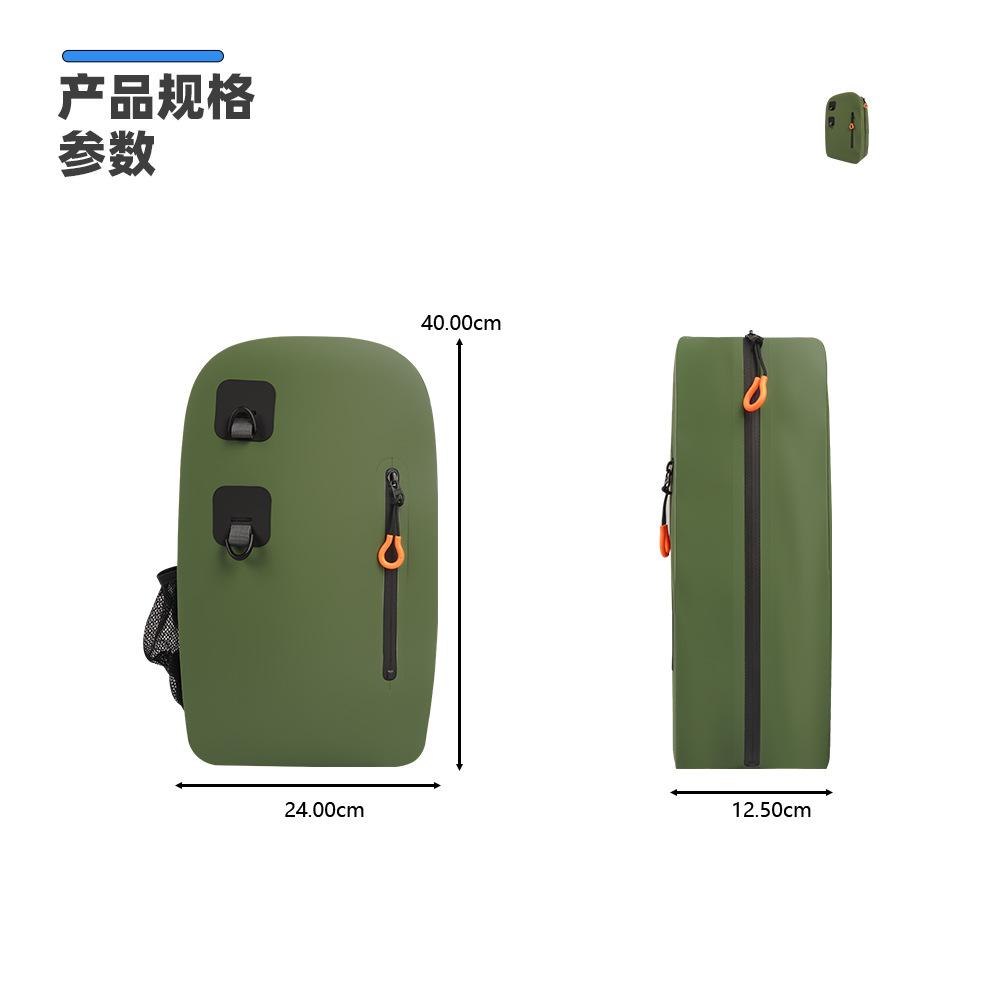 Waterproof Satchel Bag Large Capacity Mountaineering Hiking Swimming Wading Portable Shoulder Bag Diving