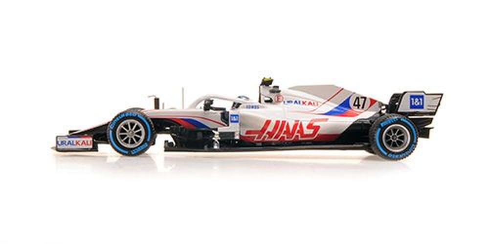 Minichamps Uralkali Haas VF21 Mick Schumacher Belgian GP 2021 Finished Model 1/43