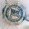 Зонт с рисунком Hertha BSC, автоматический складной, портативная и складная конструкция, 8 спиц, рождественский или день рождения.