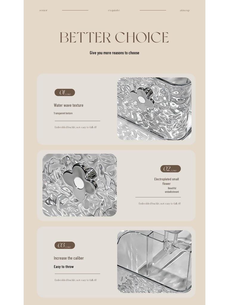 Настенный ящик для хранения полотенец для лица на присосках для ванной комнаты