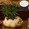 Форма для цветочного горшка Растение Нетоксичная DIY Гелевая форма Форма для ароматерапии Лягушка Без запаха Для настольного украшения DIY Поделки Хобби