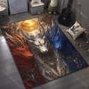 Three Stunning Dragons Print Carpet for Living Room Bedroom Bedside Sofa Floor Mat Modern Home Decor Area Rug for Gfits