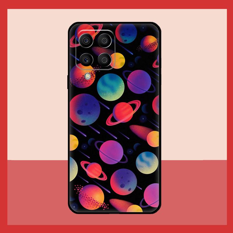 Космический Планета Звезды Луна Чехол Для Samsung Galaxy M11 M31 M14 M34 M54 M12 M32 M52 M15 M13 M06 M16 M36 M56 M53 M35 M55