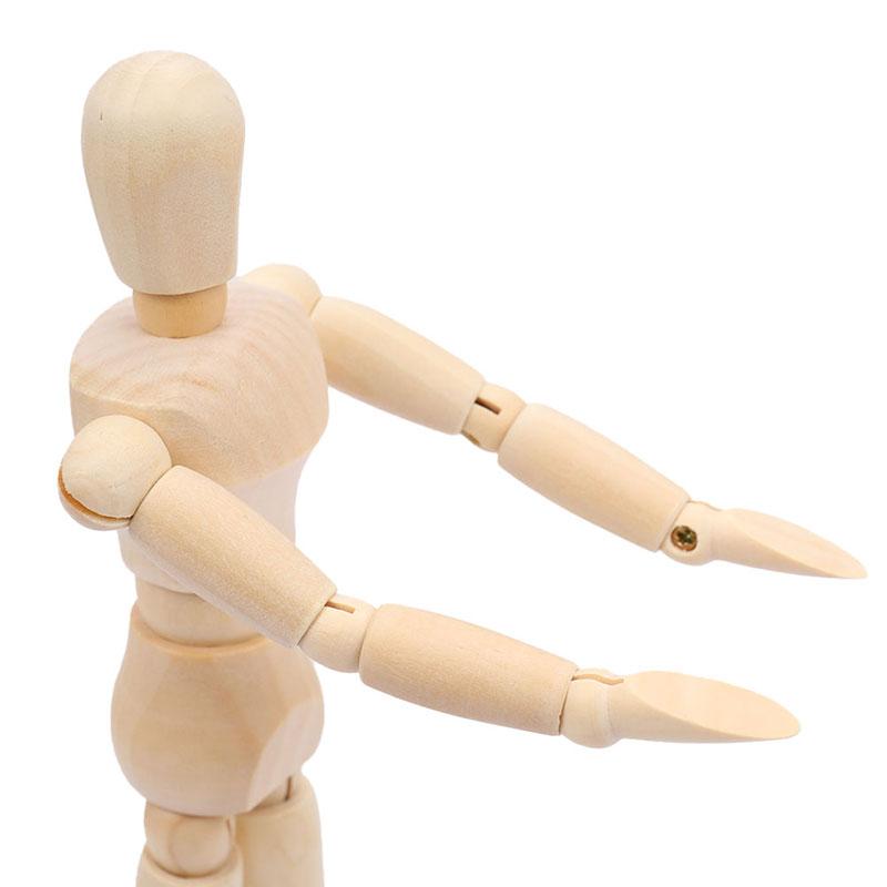 Деревянный манекен шарнирная кукла модель живопись художник рисунок эскиз манекен