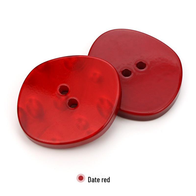 Irregular Resin Buttons for Decorative Clothing: Unique Accessories for Coats, Shirts, and Sweaters