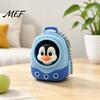 Anxiety Relief Tools Animal Backpack Clicker Fidget Toy, Dog Cat Penguin Parrot Tactile Toy Finger Clicker, Stress Handbag Decorative Accessory