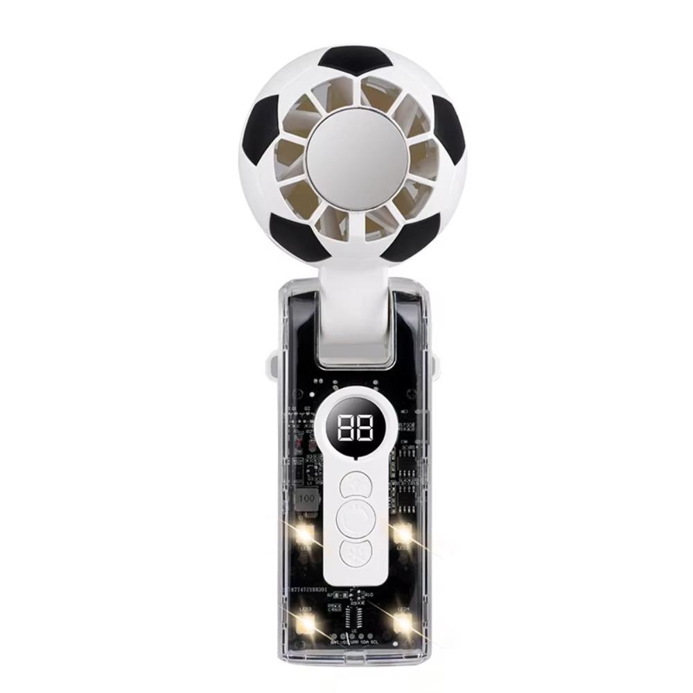 100 Levels Speed Handheld Fan LED Display Screen Smart Fan Turbo Fan Portable Turbo Fan  Travel Use
