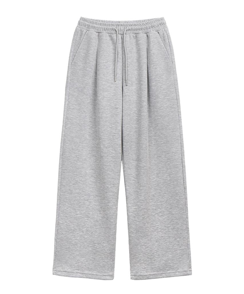 DIFF City One-Pleat Wide Sweatpants 2 Colors [Dift_4021]
