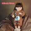 BZDOLL реалистичная кукла-младенец Reborn Baby Girl 55 см 22 дюйма мягкая полностью силиконовая принцесса малышка Art Bebe подарки на день рождения для ребенка