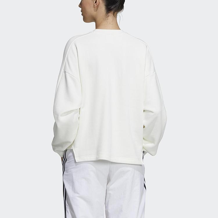 adidas Женский свитшот Originals Trefoil с круглым вырезом Белый GV2932