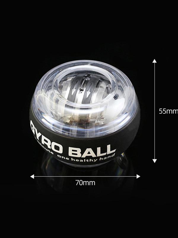 Self-Illuminating Gyro Grip Strength Ball for Arm and Wrist Training